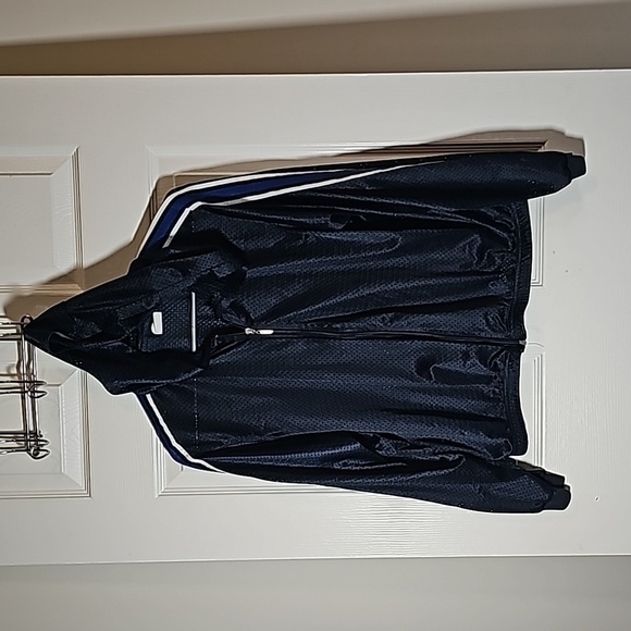 Catalina Jackets & Blazers - Catalina Hooded Mesh Jacket Size M Blue